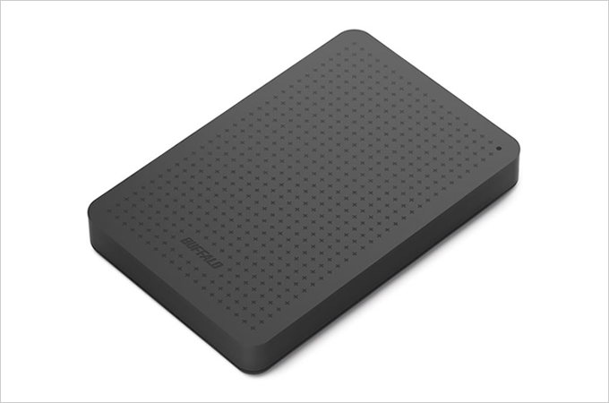 BUFFALO 2.5 吋 輕巧碟 HD-PCFU3 系列 1TB USB3.0