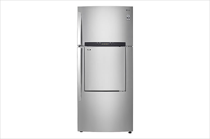 LG 門中門 SMART 變頻上下門冰箱/525公升GR-DA560SV