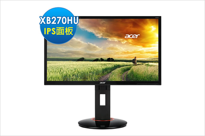 Acer XB270HU 27型 IPS QHD高解析電競螢幕
