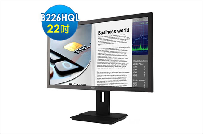 Acer B226HQL 22型 液晶螢幕